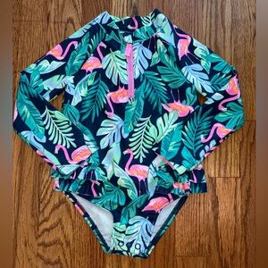 Carter's Tropical Flamingo Baby Swimsuit 24M